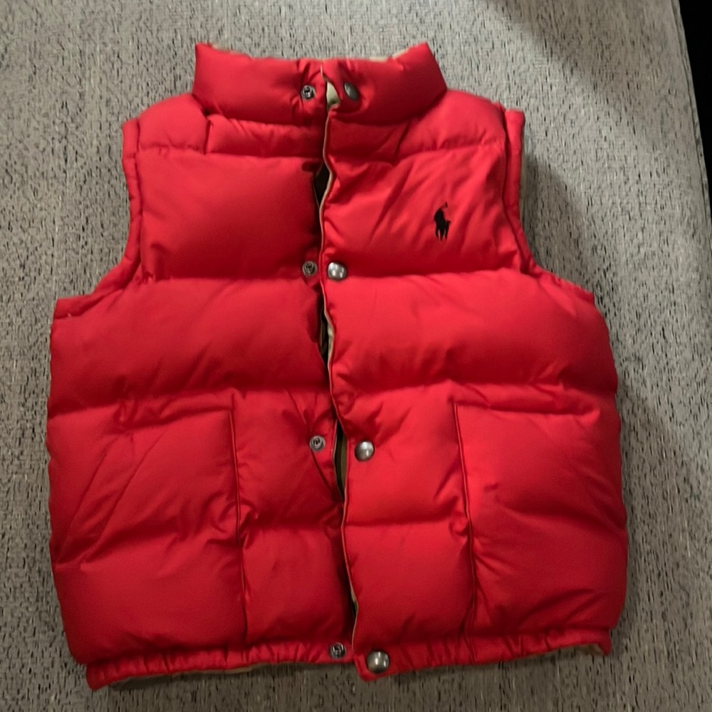 Polo puffer vest